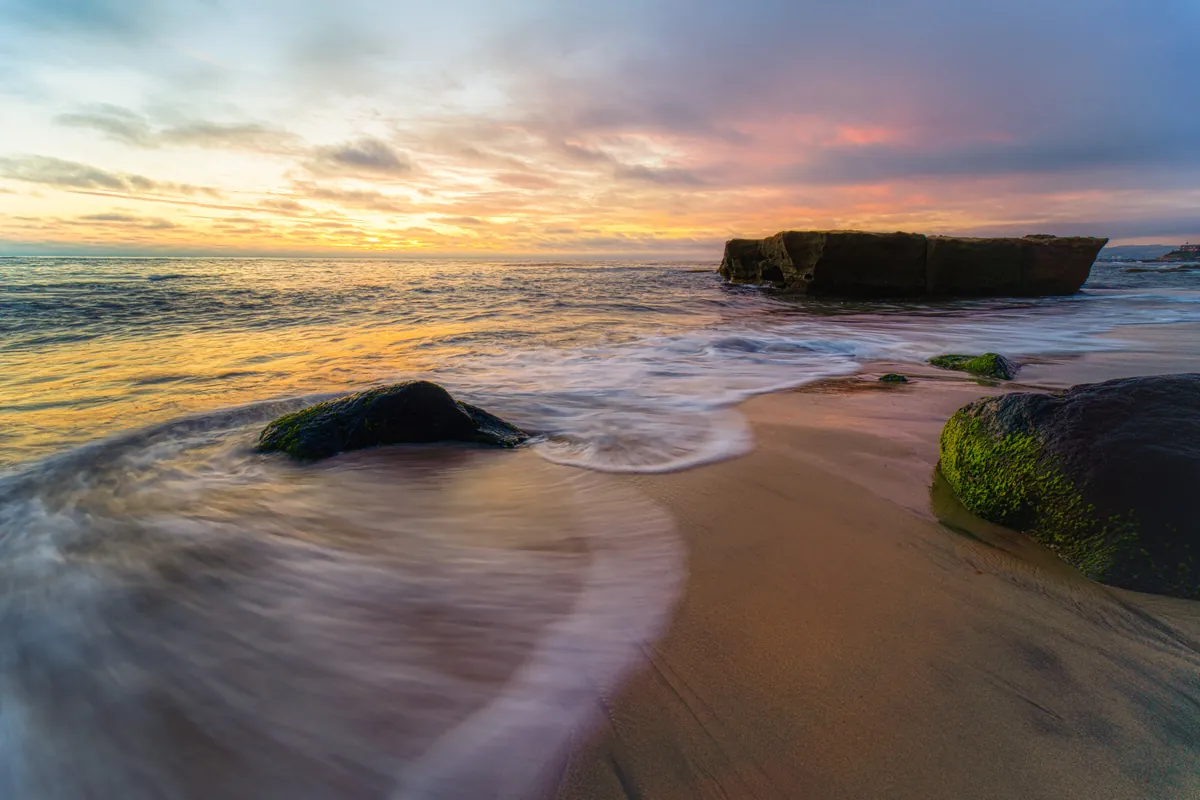 Sunset Cliffs: fine art coastal photograph by J Grigg