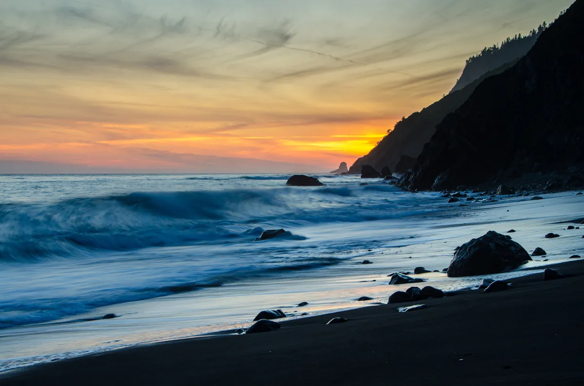 Usal Beach: fine art coastal photograph by J Grigg