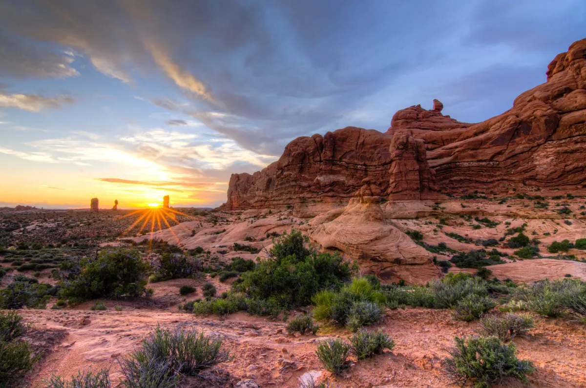 Balanced Rock: fine art desert photograph by J Grigg