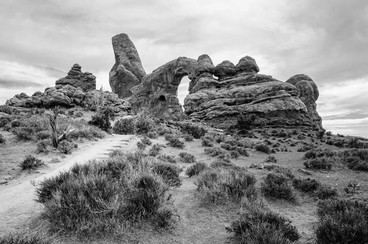 Turret Arch: fine art desert photograph by J Grigg