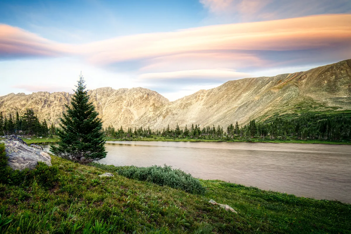 Caribou Lake: fine art mountains photograph by J Grigg