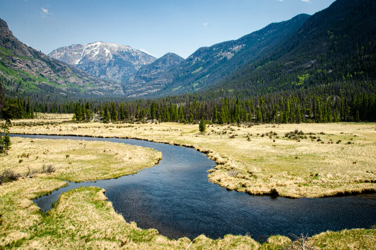 East Inlet: fine art mountains photograph by J Grigg