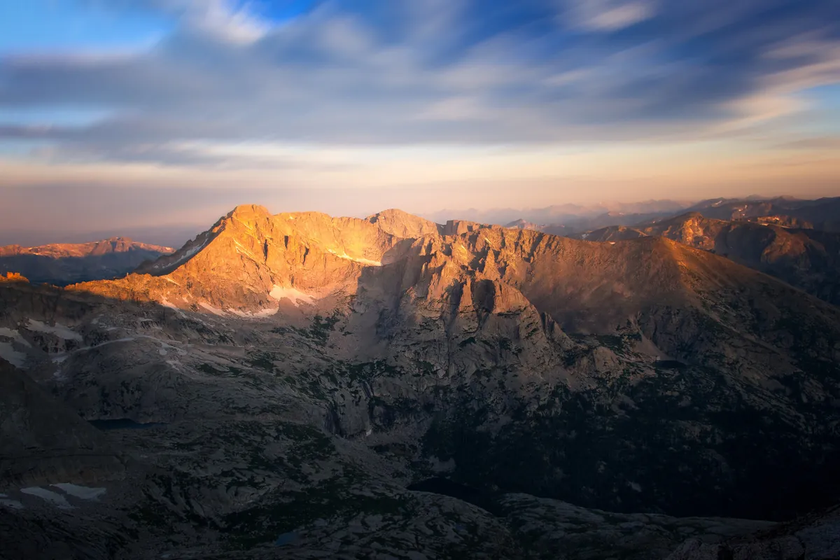 McHenry's Peak: fine art mountains photograph by J Grigg