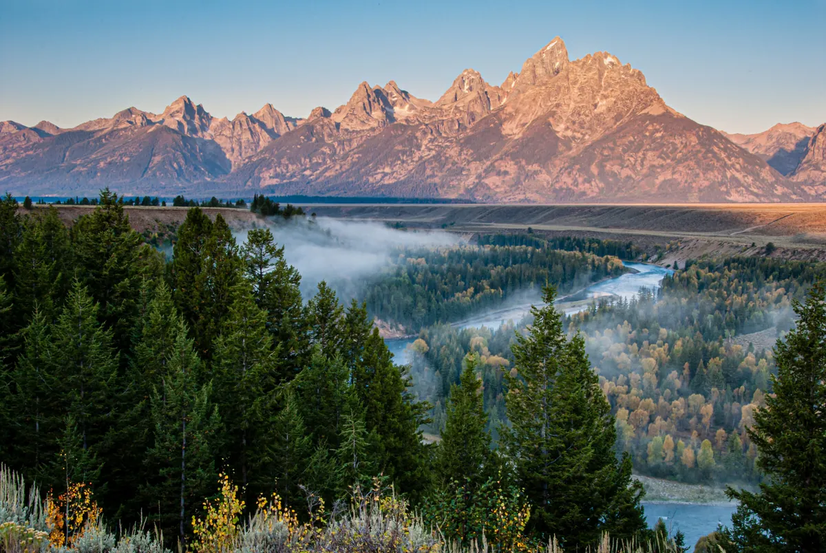Snake River Overlook: fine art mountains photograph by J Grigg