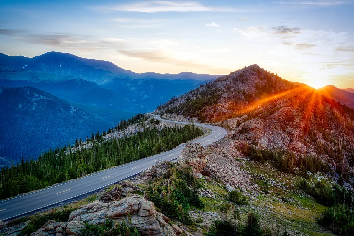 Trail Ridge Road: fine art mountains photograph by J Grigg