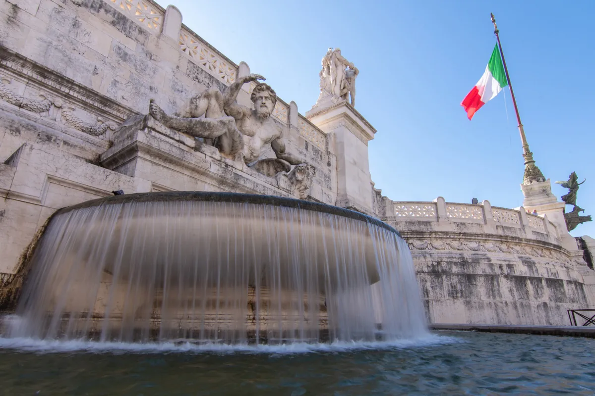 King Victor Emmanuel Monument: fine art urban photograph by J Grigg