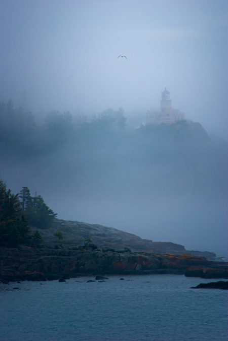 Foggy Split Rock Lighthouse